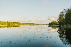 Vackert naturområde kring Asa Herrgård