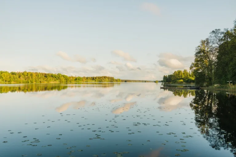 Vackert naturområde kring Asa Herrgård