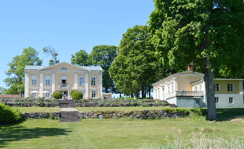 Exteriörbild på Asa Herrgård
