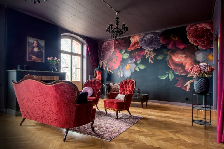 Lounge på Hotel Montagne