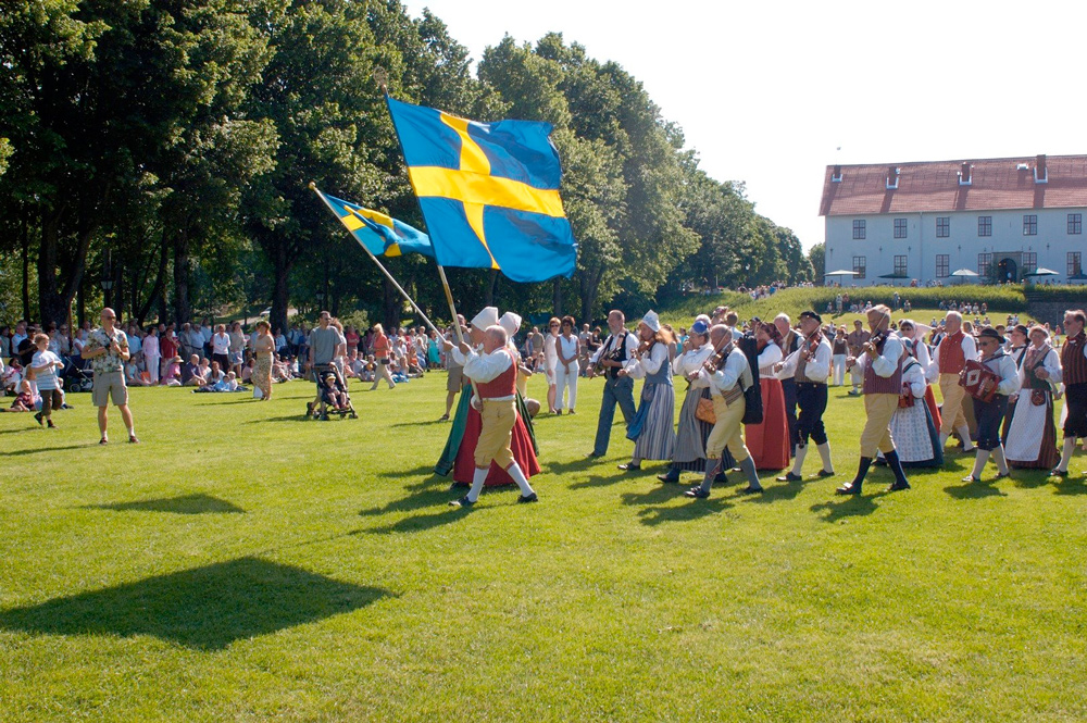 Traditionella festligheter i lyxig miljö